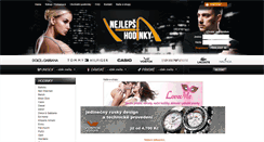 Desktop Screenshot of nejlepsi-hodinky.cz